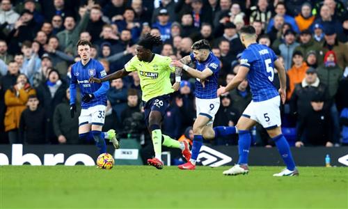 Ipswich gegen Southampton