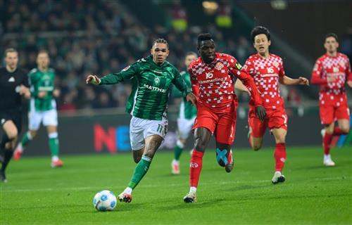 Werder Bremen gegen Mainz 05