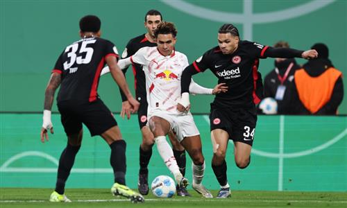 RB Leipzig gegen Eintracht Frankfurt