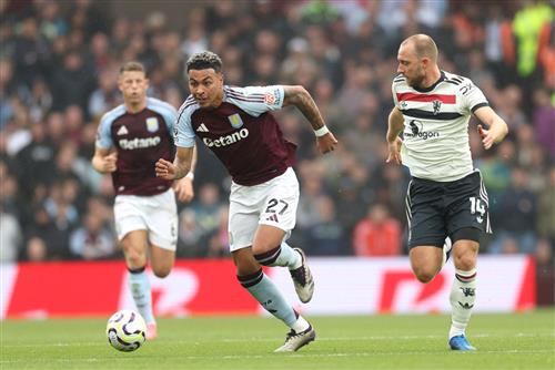 Aston Villa gegen Manchester United