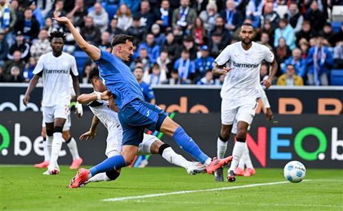 TSG Hoffenheim gegen Bayer Leverkusen