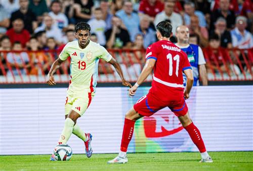 Serbien gegen Spanien