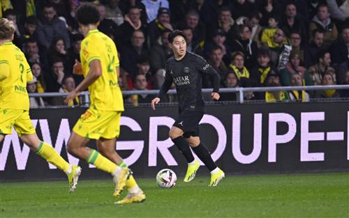 Nantes gegen Paris Saint-Germain