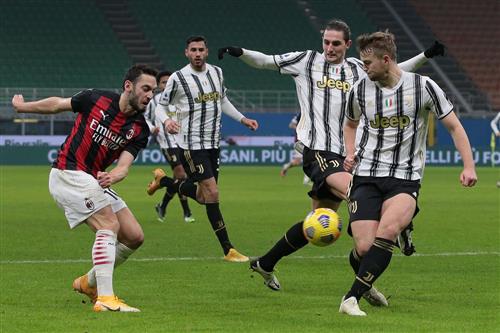 Juventus gegen AC Mailand