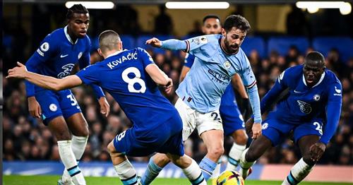 Manchester City gegen Chelsea