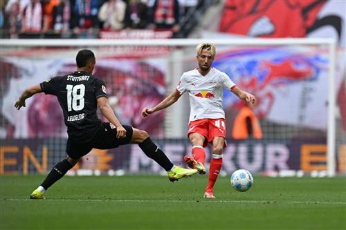 RB Leipzig gegen Stuttgart