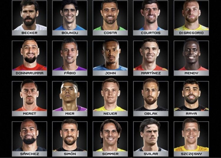 Nominierungen für den FIFA-Torhüter des Jahres: Alisson und Donnarumma sind in der engeren Auswahl, 3C steht auf der Liste