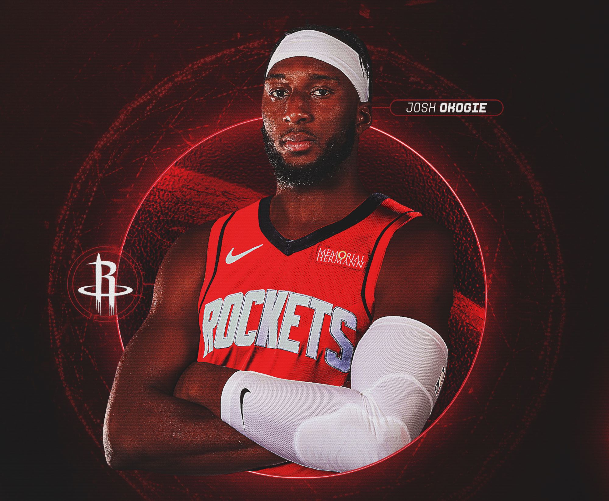 Glücklicher General! Seitdem Okogie der Starter wurde, haben die Rockets fünf Spiele in Folge gewonnen
